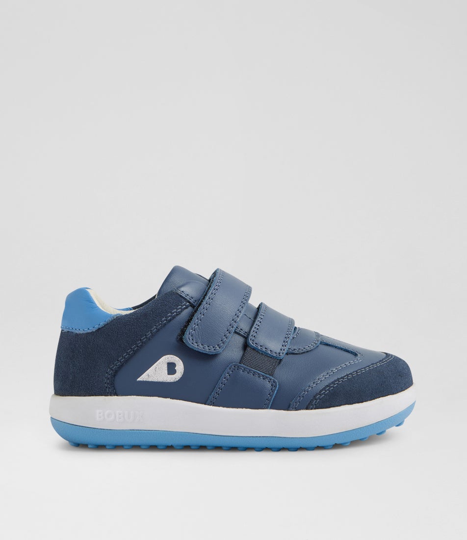 Iw Deuce Toddler Vintage Indigo Leather Sneakers Iw Deuce Toddler Vintage Indigo Leather Sneakers