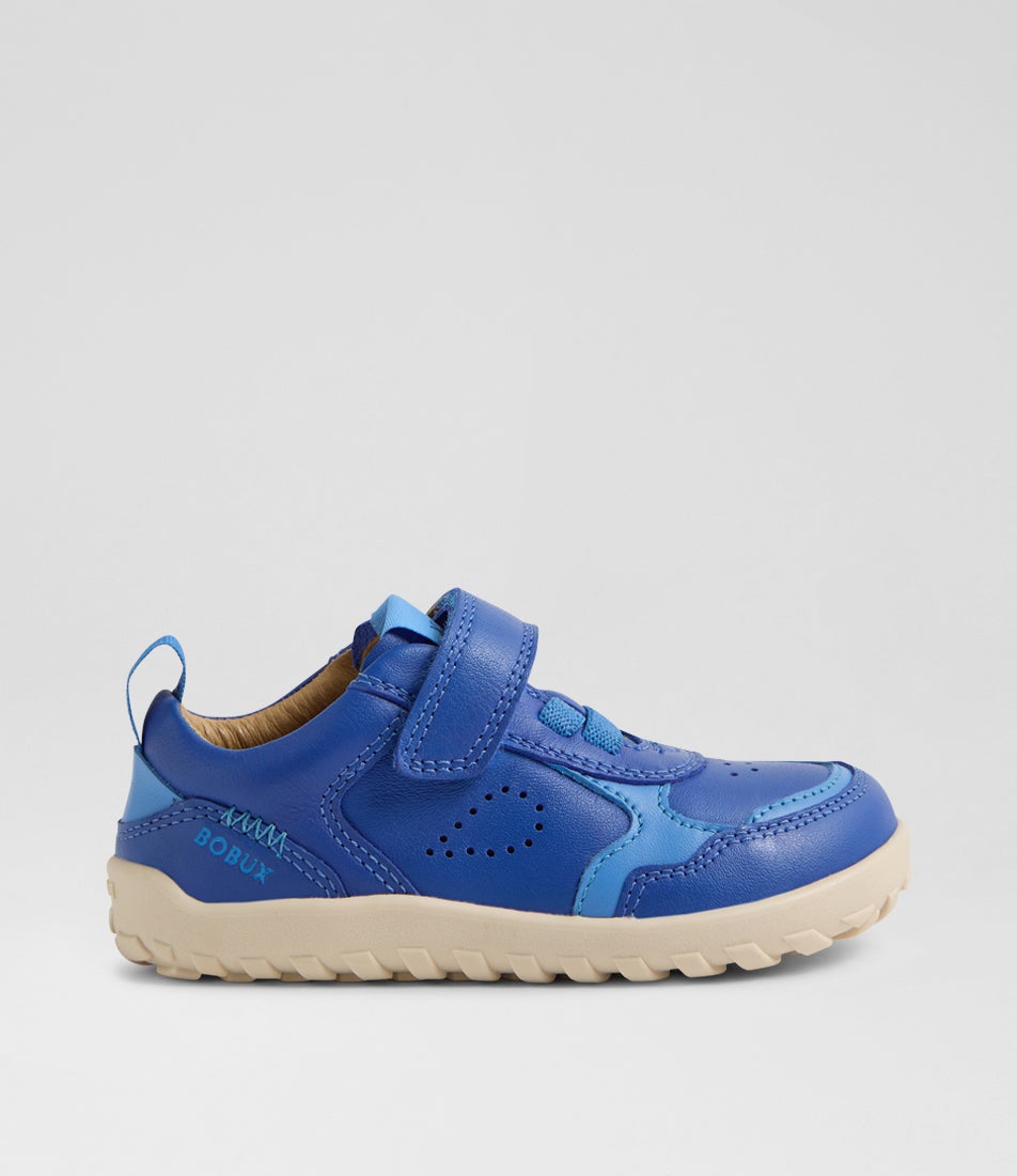 Iw Neo Toddler Dazzling Blue Leather Sneakers Iw Neo Toddler Dazzling Blue Leather Sneakers