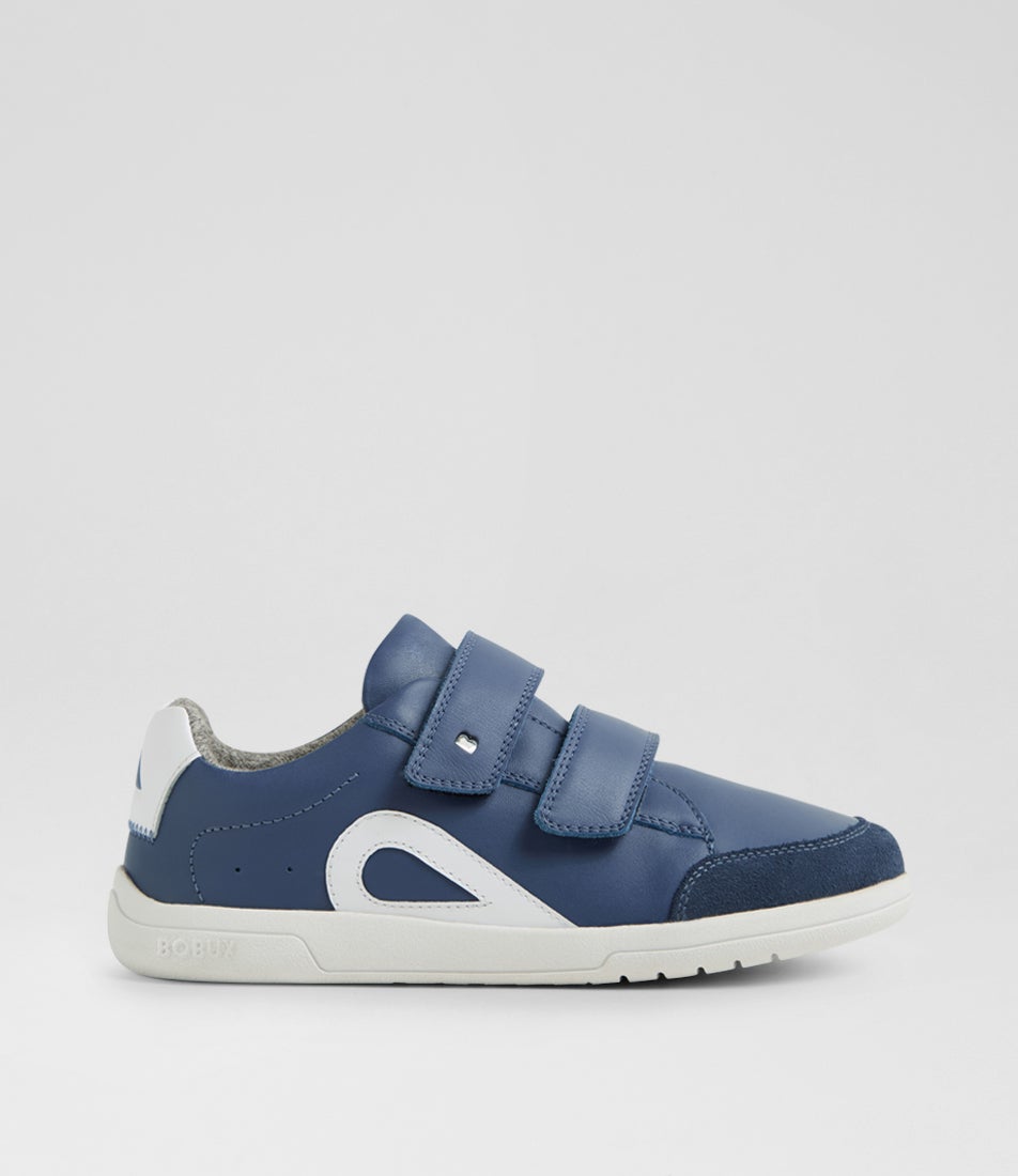 Kp Blaze Junior Vintage Indigo Leather Suede Sneakers Kp Blaze Junior Vintage Indigo Leather Suede Sneakers