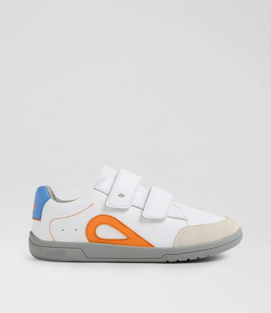 Kp Blaze Junior White Azure Leather Suede Sneakers Kp Blaze Junior White Azure Leather Suede Sneakers