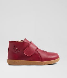 Kp Willow 2 Junior Tibitan Red Leather Ankle Boots Kp Willow 2 Junior Tibitan Red Leather Ankle Boots