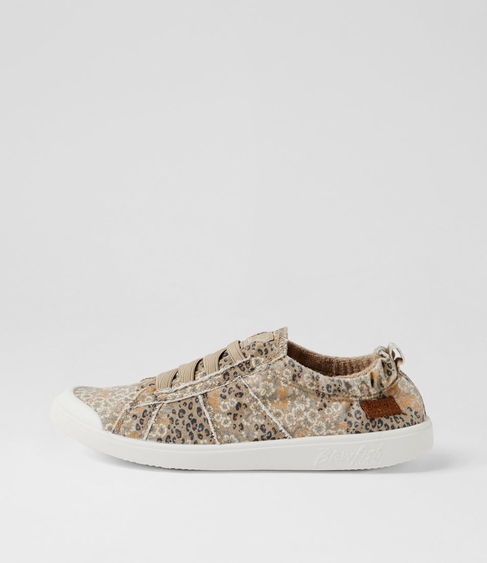 Vex Petal Leopard Canvas Sneakers Vex Petal Leopard Canvas Sneakers