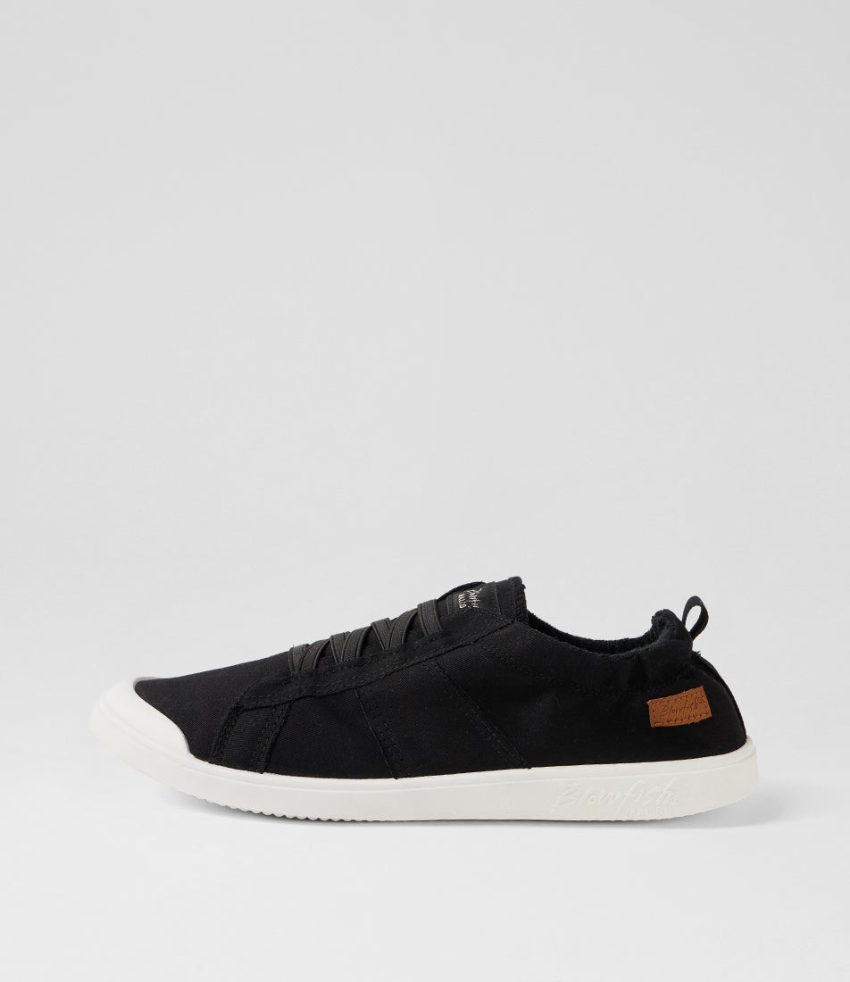 Vex Black Canvas Sneakers