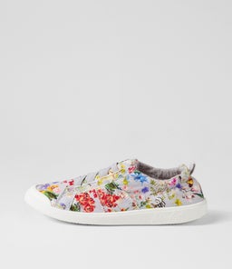 VEX BW GREY FLOWER POWER CANVAS