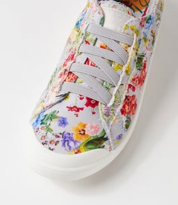 VEX BW GREY FLOWER POWER CANVAS