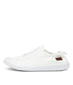 Vex White Canvas Slip On Sneakers Vex White Canvas Slip On Sneakers