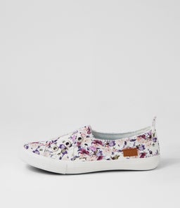 AUSSIE BW OFF WHITE BOHO CANVAS