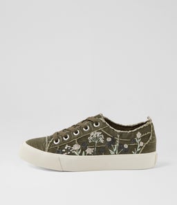 VIVID BW OLIVE CANVAS
