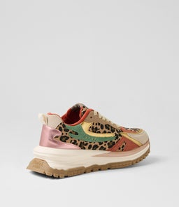 LEO BW LEOPARD MICROSUEDE