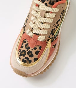 LEO BW LEOPARD MICROSUEDE