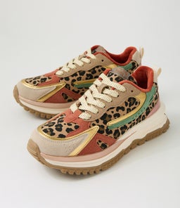 LEO BW LEOPARD MICROSUEDE