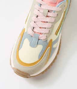 LEO BW PISTACHIO MULTI MICROSUEDE
