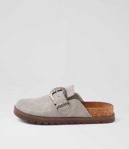 SIENNA BW GREY MICROSUEDE