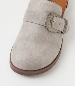 SIENNA BW GREY MICROSUEDE