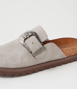 SIENNA BW GREY MICROSUEDE