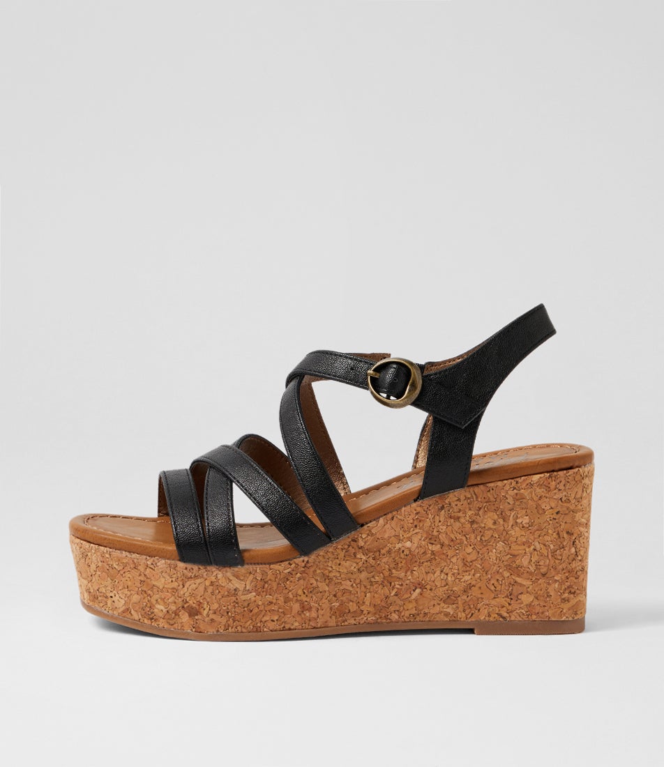 Aurora Black Sandals