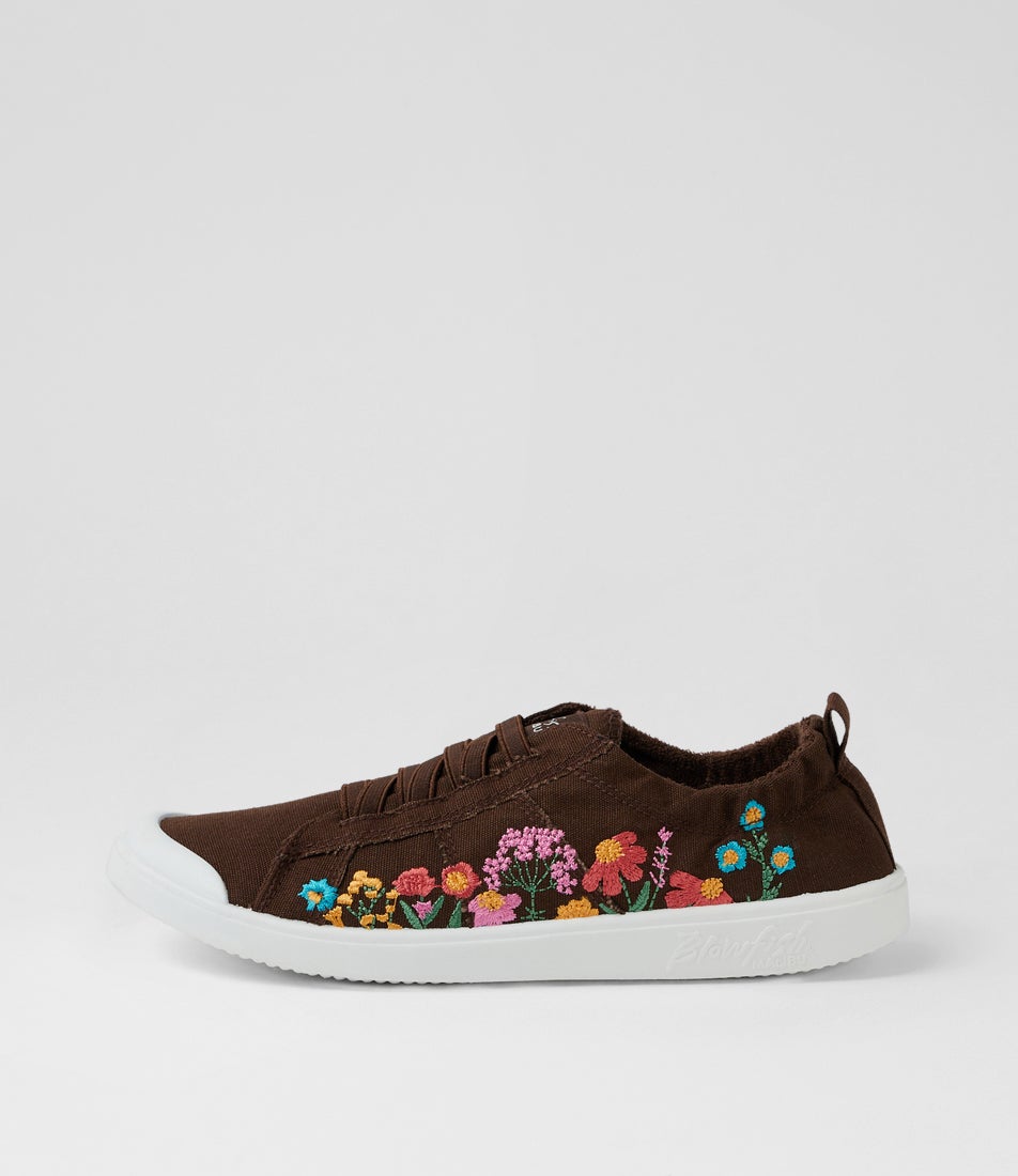 Vex Sun Espresso Canvas Sneakers