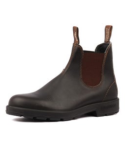 500 MENS BOOT STOUT BROWN LEATHER