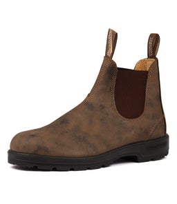 585 MENS BOOT RUSTIC BROWN LEATHER