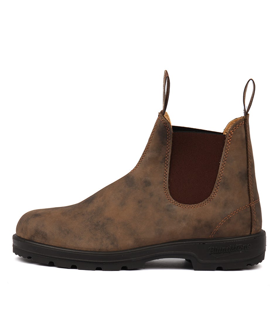 585 Mens Rustic Brown Leather Boots