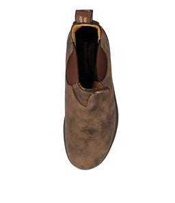 585 MENS BOOT RUSTIC BROWN LEATHER