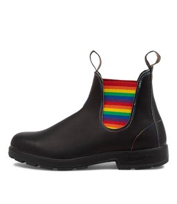 2105 MENS BOOT BZ BLACK RAINBOW LEATHER