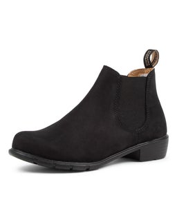1977 WOMENS BOOT BZ BLACK NUBUCK