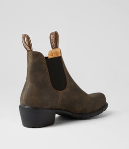 1677 WOMENS BOOT BZ RUSTIC BROWN LEATHER