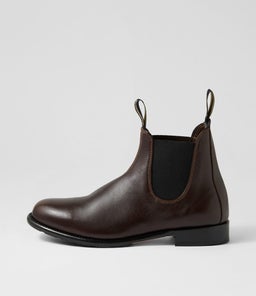 155 MENS HERITAGE BOOT BZ BROWN LEATHER