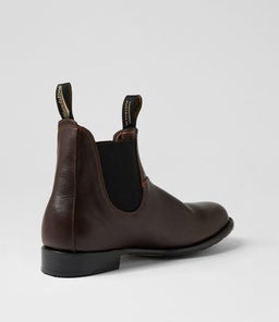 155 MENS HERITAGE BOOT BZ BROWN LEATHER