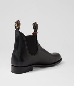 152 MENS HERITAGE BOOT BZ BLACK LEATHER