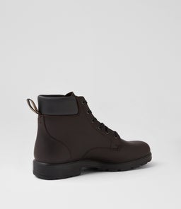 2428 MENS LACEUP BOOT BZ BROWN LEATHER