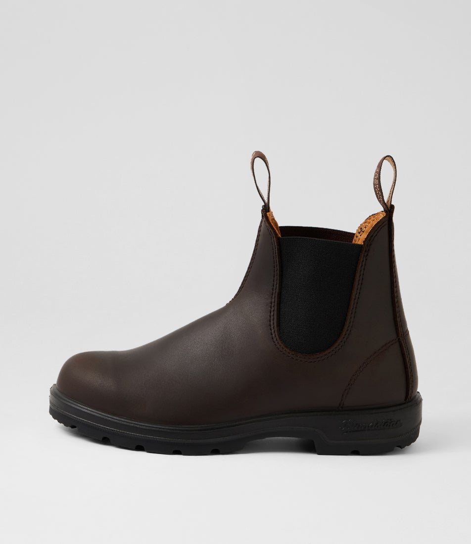 2340 Womens Brown Leather Chelsea Boots
