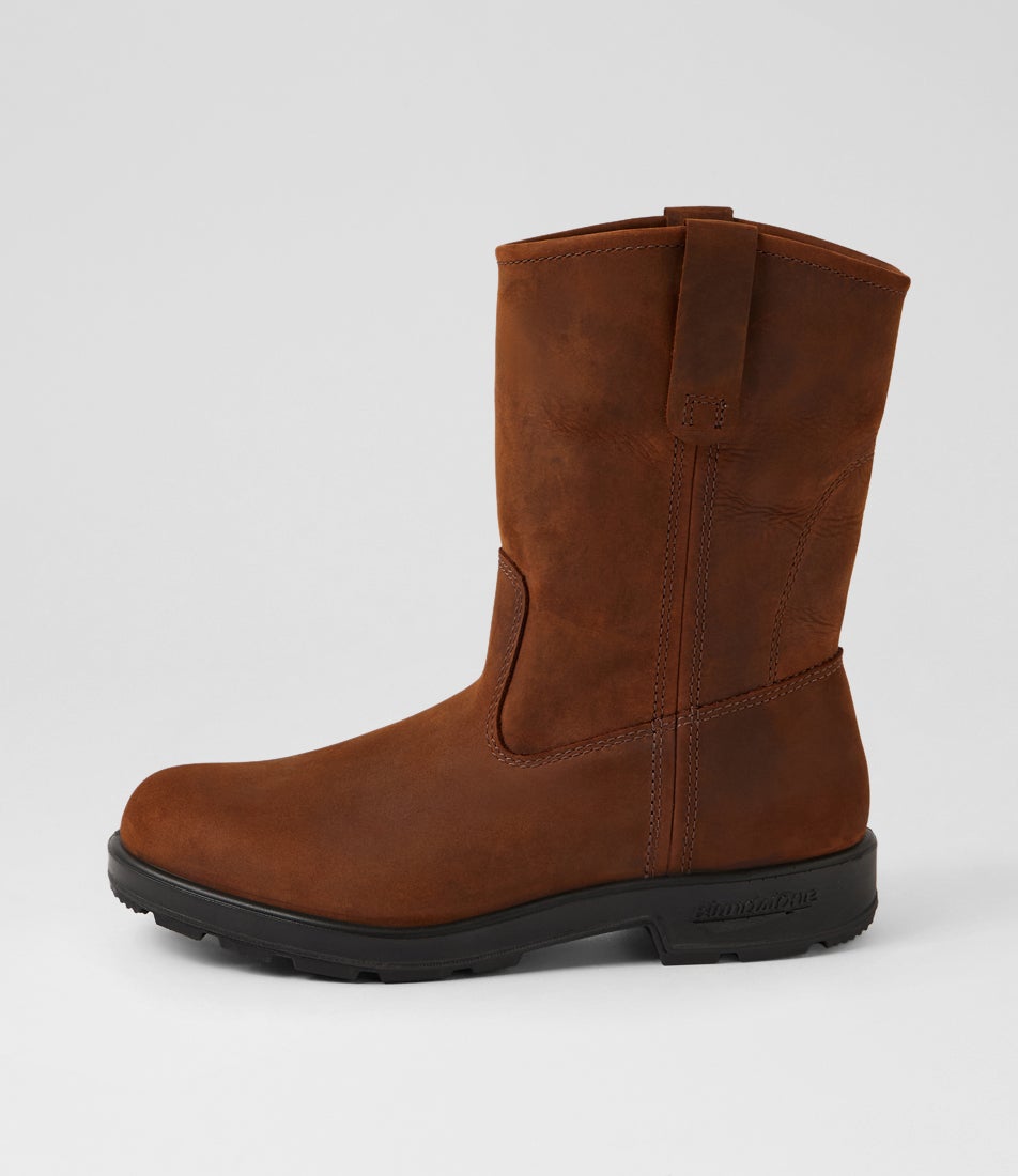 2527 Womens Boot Teak Suede Calf Boots