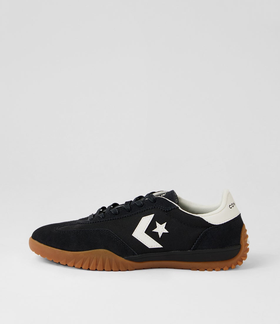 Run Star Trainer W Black Egret Honey Fabric Sneakers