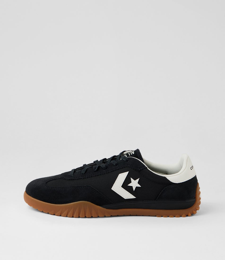 Run Star Trainer M Black Egret Honey Suede Nylon Sneakers Run Star Trainer M Black Egret Honey Suede Nylon Sneakers