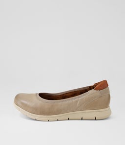 LIDIA BALLET C2 LT TAN NUBUCK
