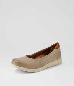 LIDIA BALLET C2 LT TAN NUBUCK