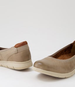 LIDIA BALLET C2 LT TAN NUBUCK
