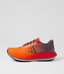 Pacer 2 M Fluro Orange Grey Fabric Sneakers Pacer 2 M Fluro Orange Grey Fabric Sneakers