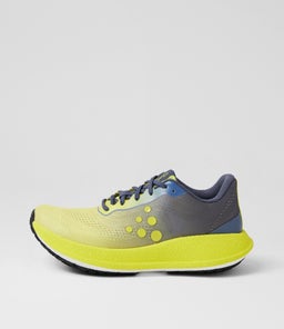 Pacer 2 M Neon Yellow Grey Mesh Sneakers Pacer 2 M Neon Yellow Grey Mesh Sneakers