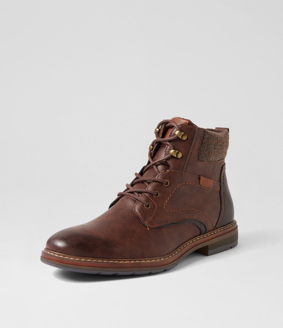 Summit Brown Lace Up Boots Summit Brown Lace Up Boots