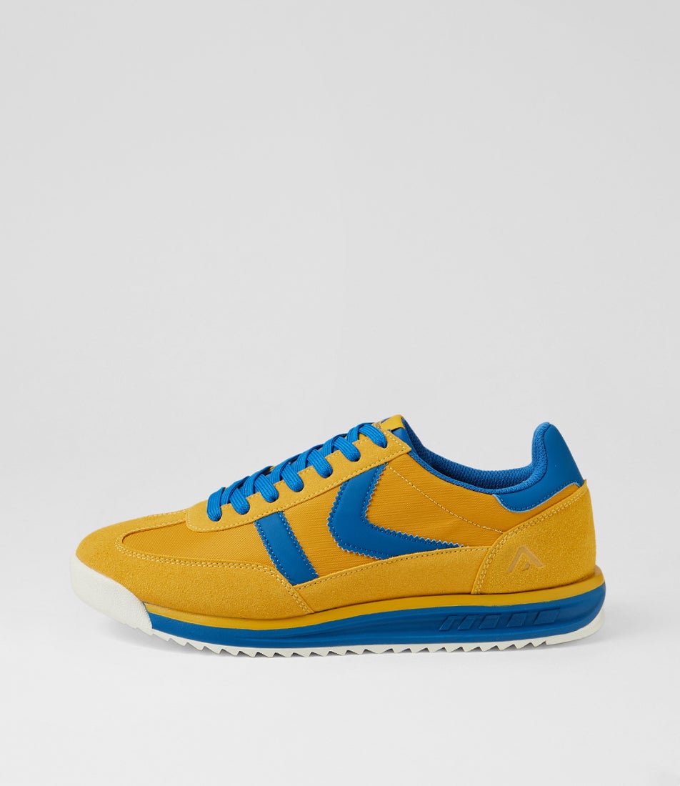 Soul Yellow Royal Blue Smooth Sneakers Soul Yellow Royal Blue Smooth Sneakers