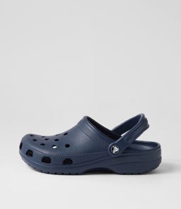 Classic W Navy Croslite Sandals Classic W Navy Croslite Sandals