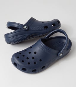 CLASSIC CLOG W CC NAVY CROSLITE