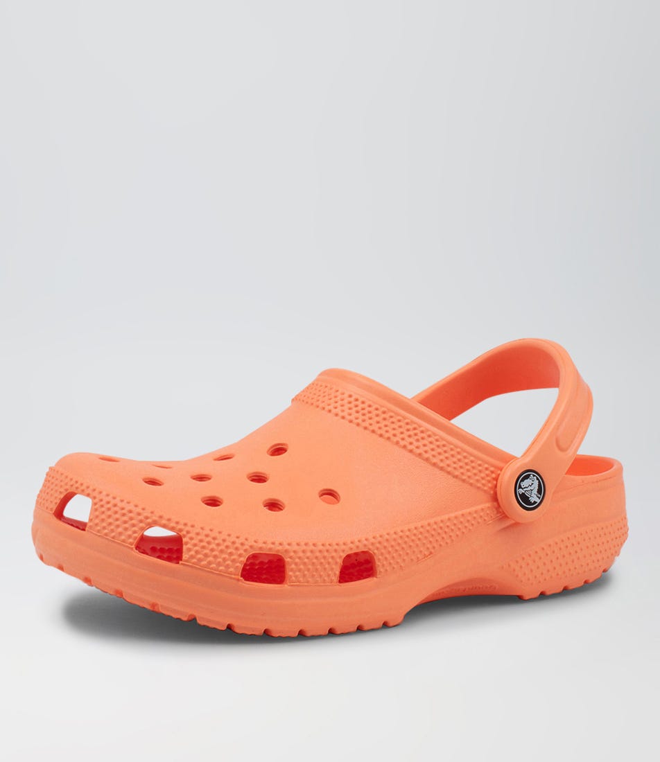 Classic W Papaya Croslite Sandals by Crocs Shop Online at Styletread