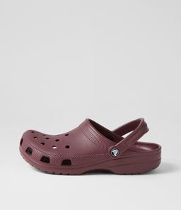 Classic W Dark Cherry Croslite Sandals Classic W Dark Cherry Croslite Sandals