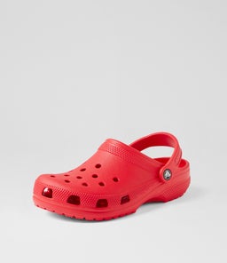 CLASSIC CLOG W CC VARSITY RED CROSLITE
