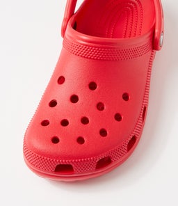 CLASSIC CLOG W CC VARSITY RED CROSLITE