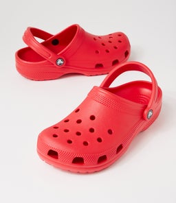 CLASSIC CLOG W CC VARSITY RED CROSLITE